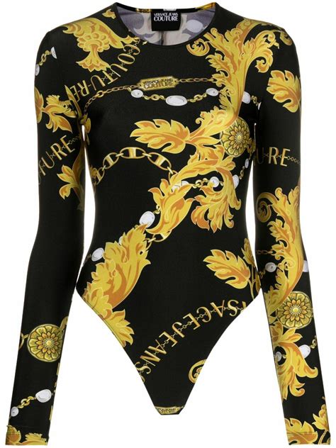 versace jeans bodysuit